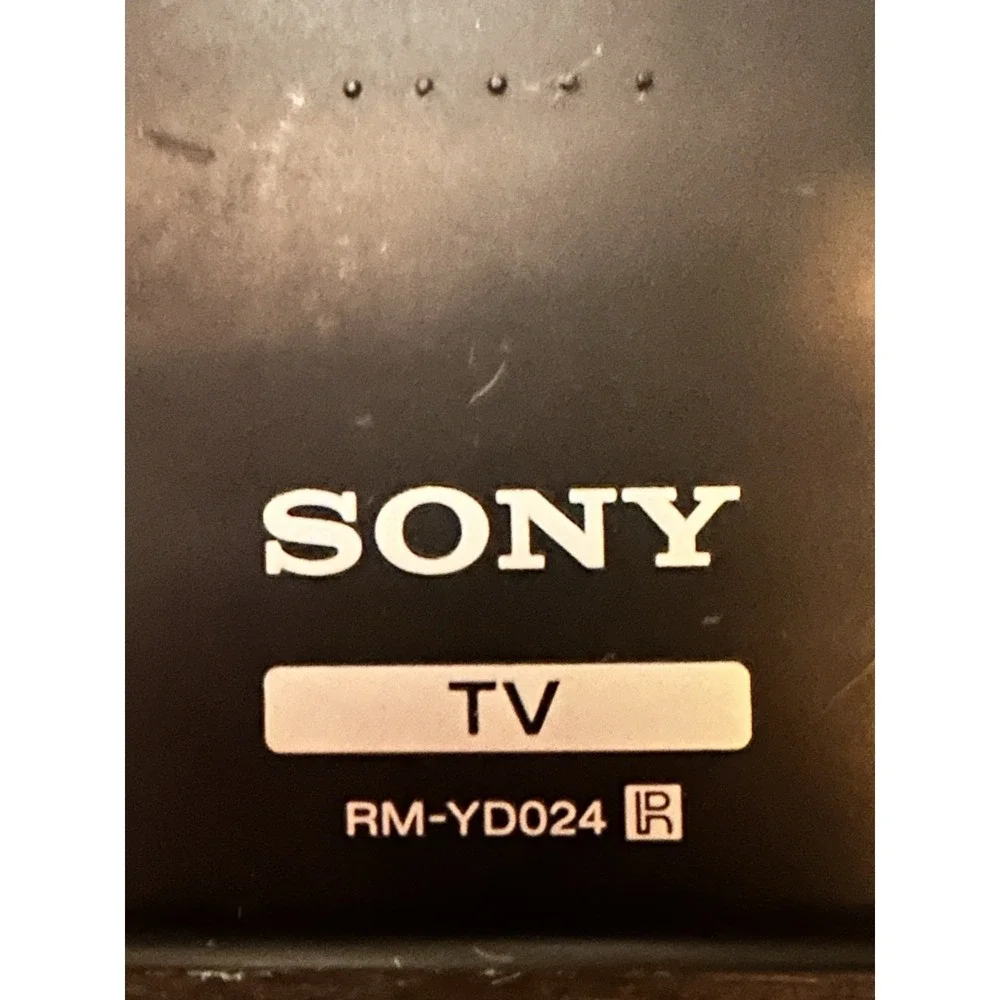 SONY Bravia OEM RM-YD024 ORIGINAL TV REMOTE CONTROL HAND UNIT